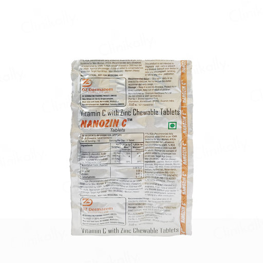 Nanozin C Tablet
